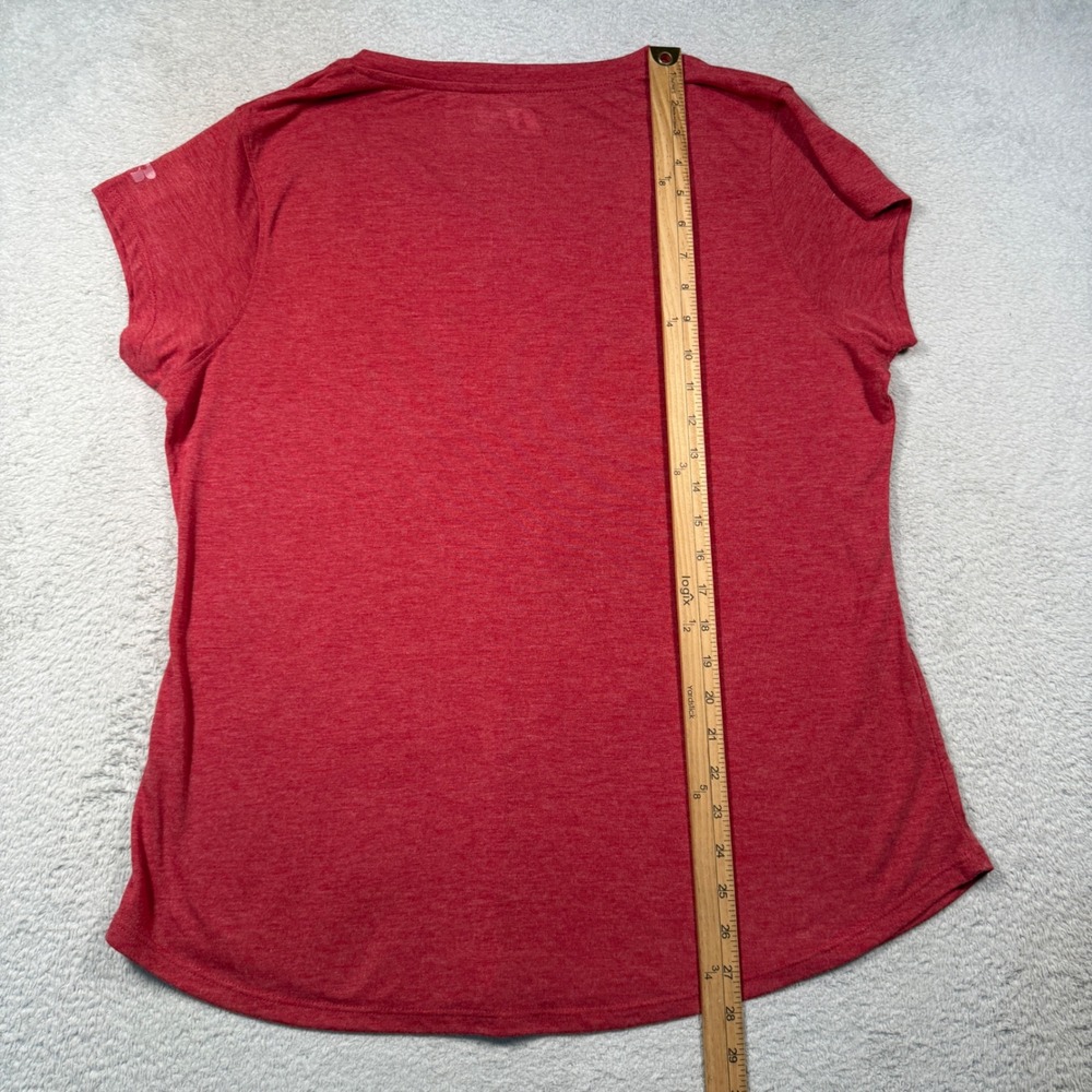 Russell Alabama Crimson Tide T-Shirt Women XL Red V-Neck Graphic NCAA Fan Gear - Picture 4 of 5
